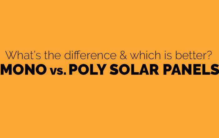 mono vs poly solar panels - what is the difference and which is better