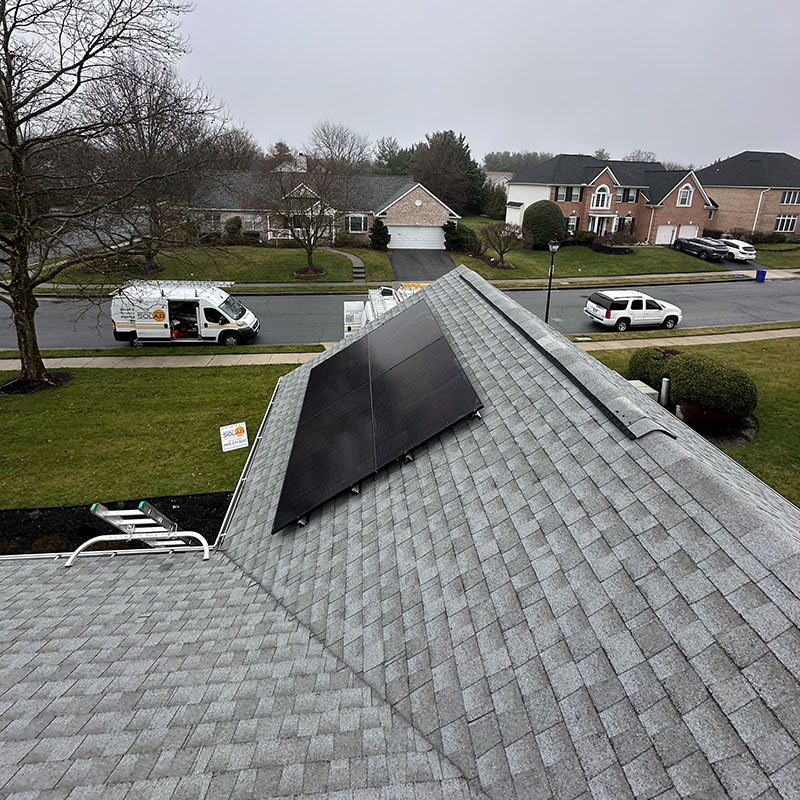Solar Panel Install - Pikesville MD Baltimore County - 21022