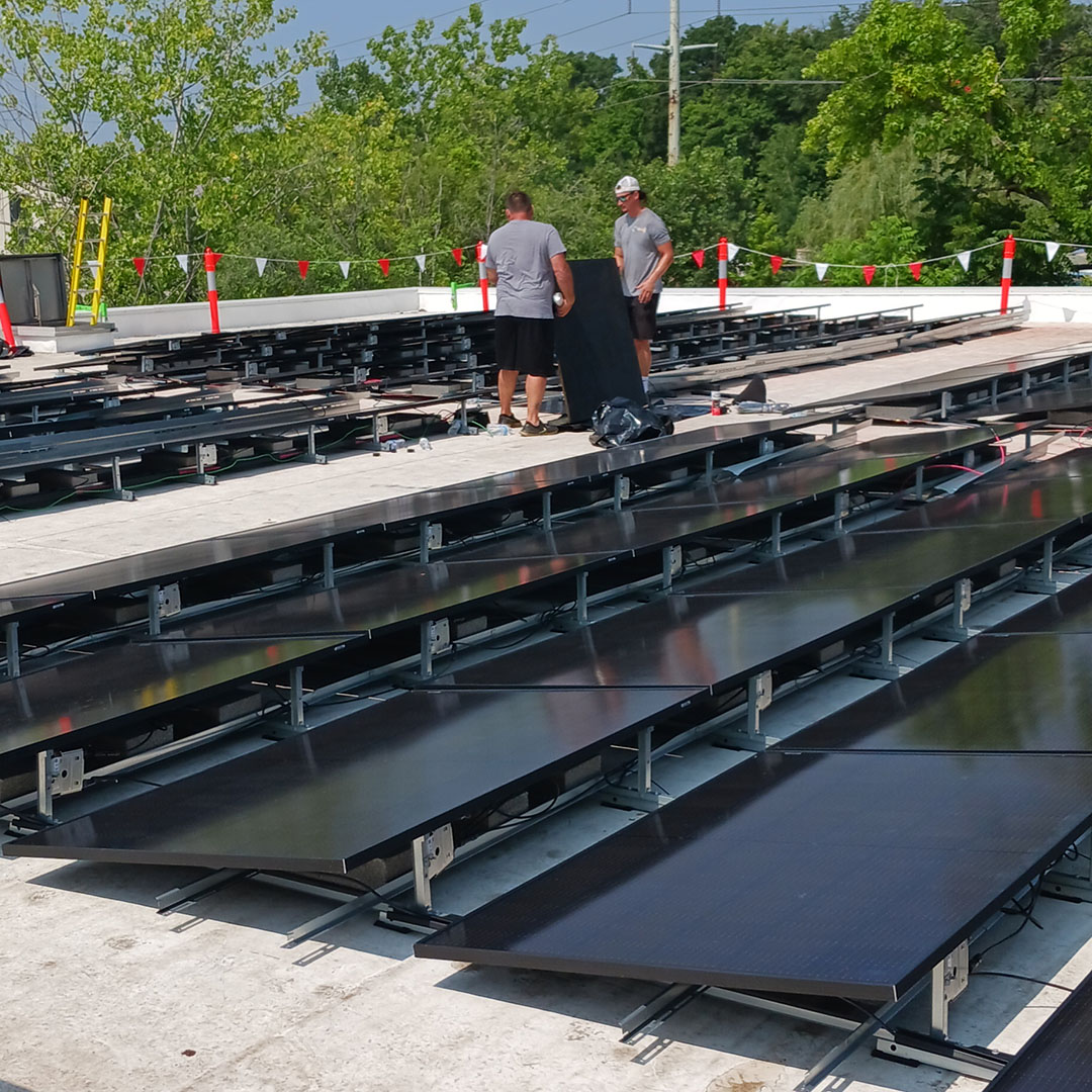 Commerical Solar Installation - Maryland 2023